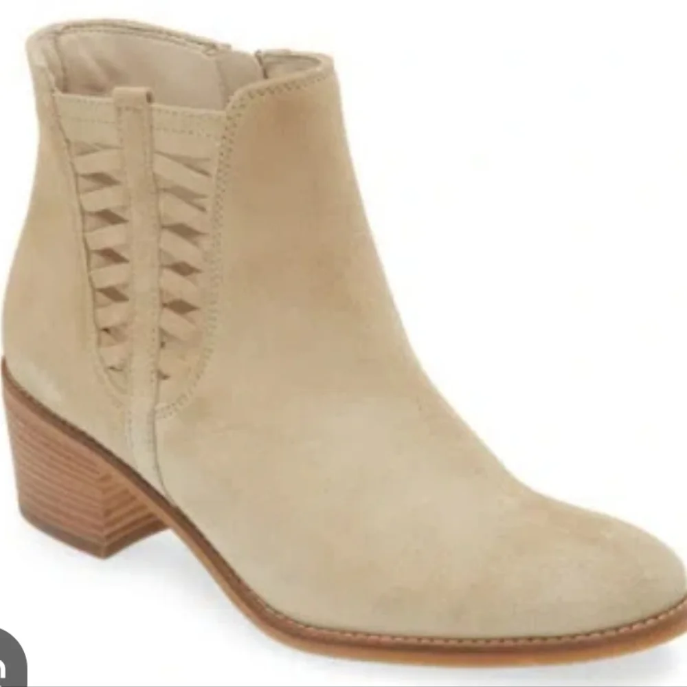 Paul Green Vienna Beige Boot... Size UK 7.5 US 10